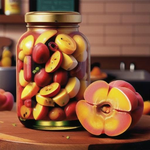 Nana's Southern Pickled Peaches