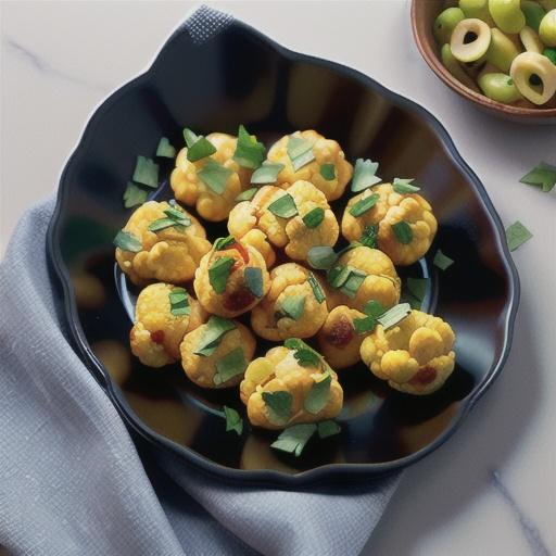 Italian-Seasoned Cauliflower Bites in Foil