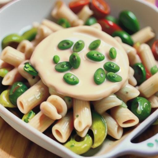 Creamy Chicken and Tomatillo Verde Pasta