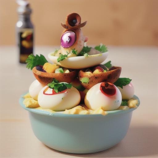 Ranch-Style Deviled Eggs