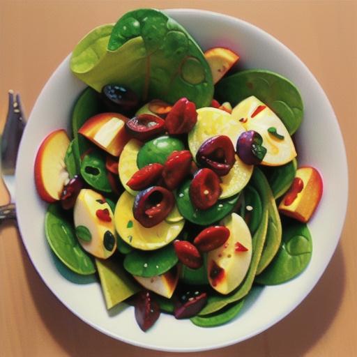 Thanksgiving Spinach Salad