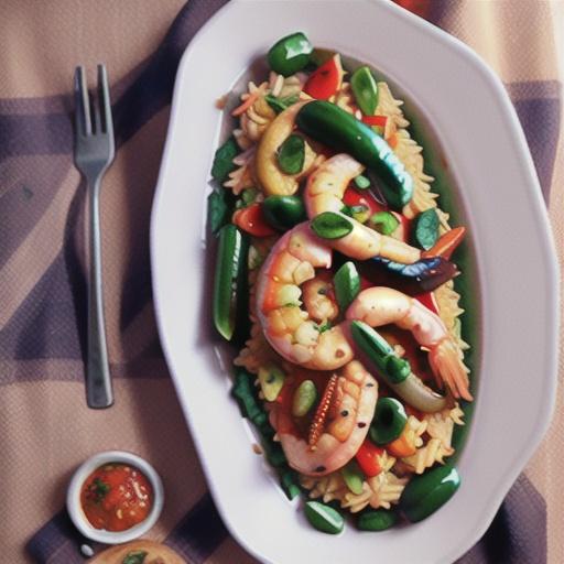 Chicken, chorizo & prawn jambalaya