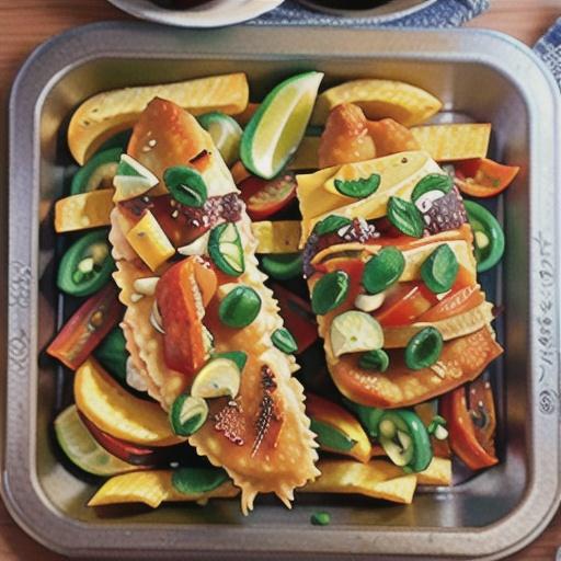 Sheet Pan Fish and Chips
