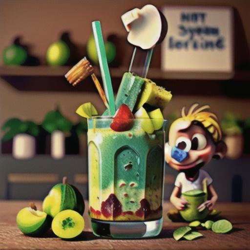 Green Power Oat Smoothie