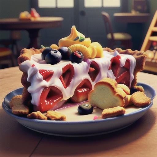 Sweet Lady Dane Strawberry Pie