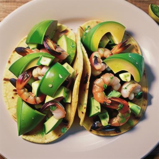 Lime Shrimp Tacos with Mango Salsa