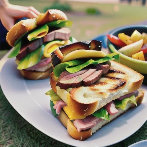 Argentinian steak sandwiches