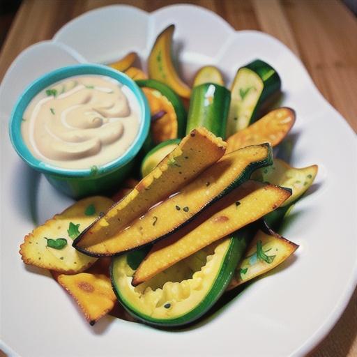 Guilt-Free Air Fryer Ranch Zucchini Chips