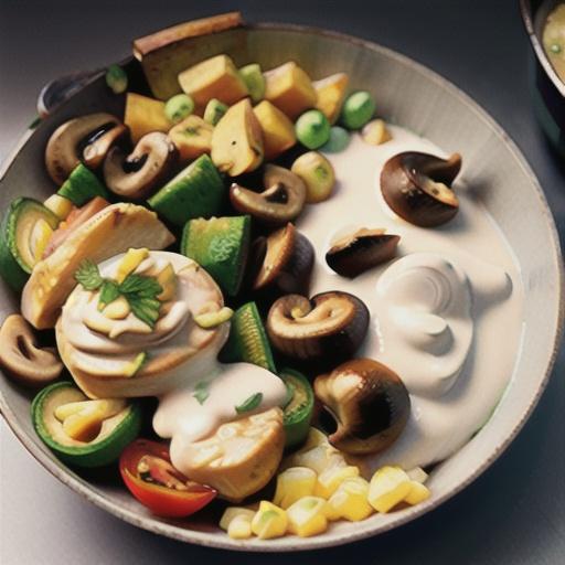 Dairy-Free Creamy Chicken Thighs and Mushrooms