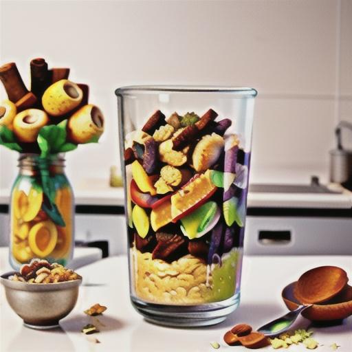 Cinnamon, cardamom and orange zest bircher muesli