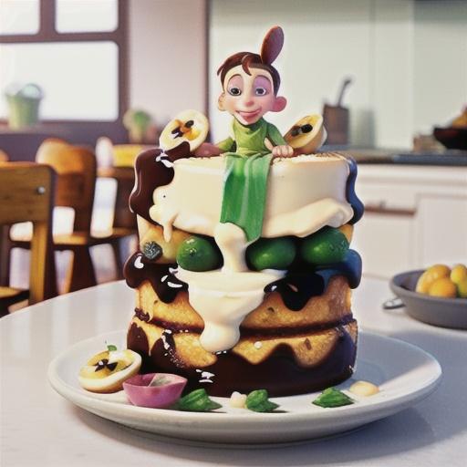 Baked sour cream and passionfruit cheesecake