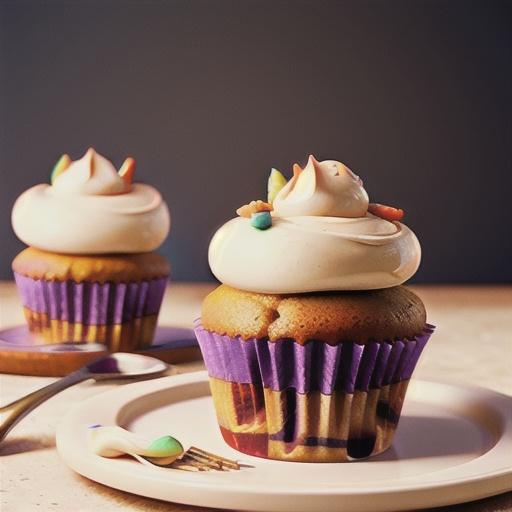 Apple Carrot Cupcakes