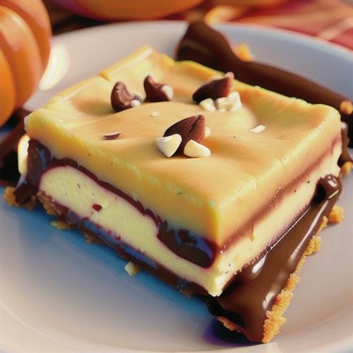 Low-Carb Pumpkin Cheesecake Bars