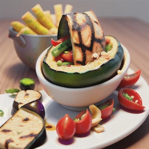 Spicy Baba Ganoush on the Grill