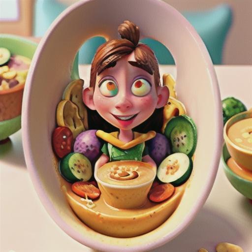 Peanut Butter Banana Smoothie Bowls