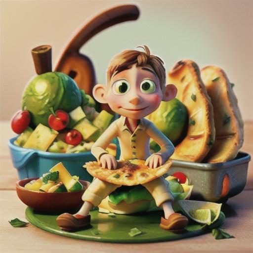 Chicken flautas with smashed avocado