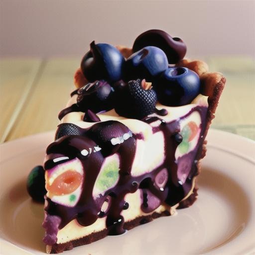 Black Bottom Blackberry Pie