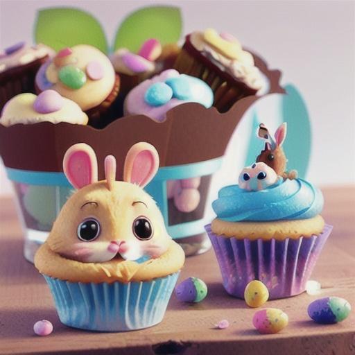 Sweet Bunny Cupcakes