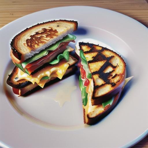 Tomato Bacon Grilled Cheese