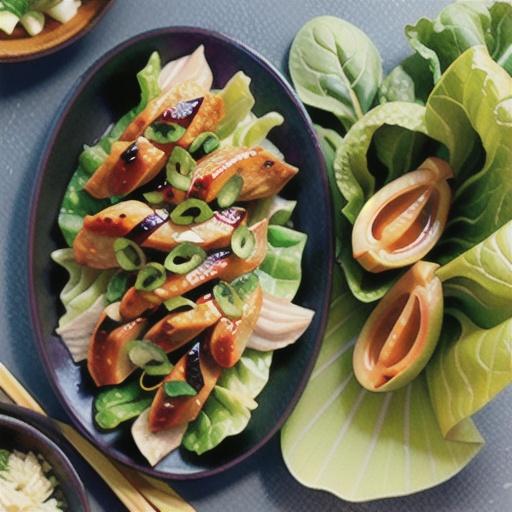 Chicken Larb Lettuce Wraps (Larb Gai)