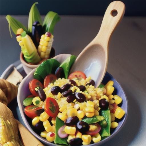 Black Bean, Corn, and Quinoa Salad