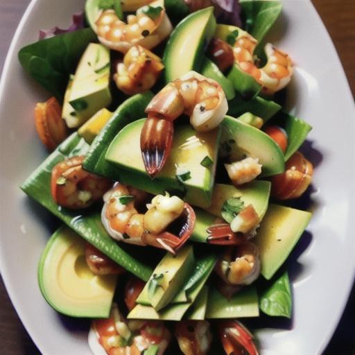 Bay Shrimp and Avocado Salad