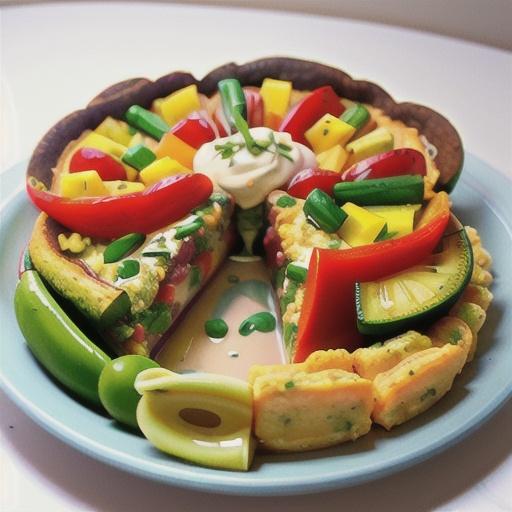 Chunky vegetable frittata