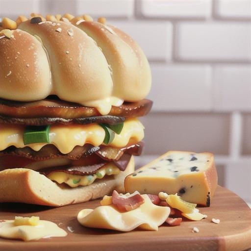 Cheese and bacon cob loaf recipe