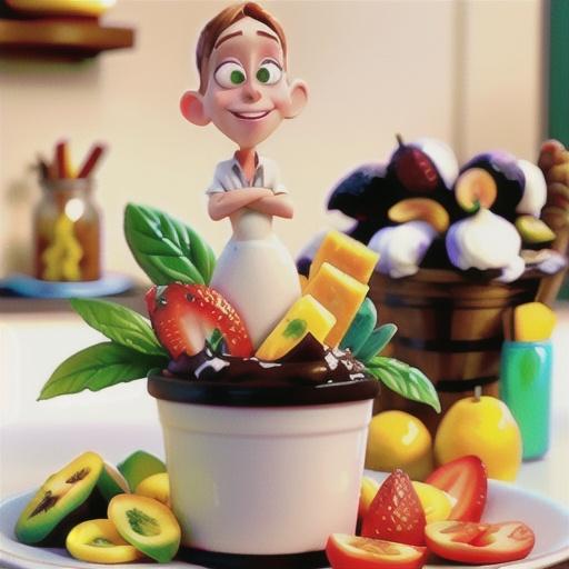 Fresh Fruit with Ginger Dip