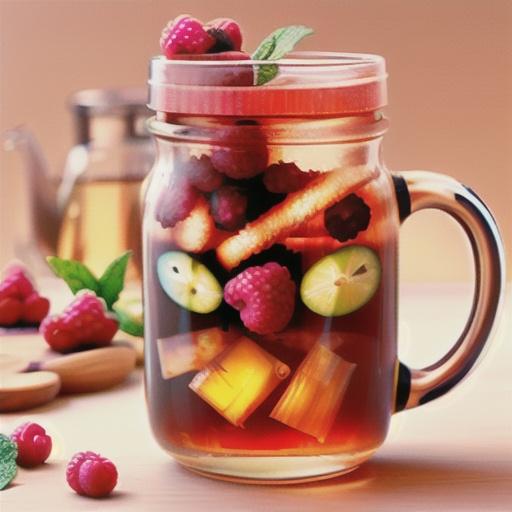 Sparkling Raspberry Tea