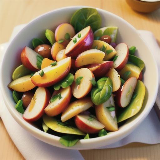 Pear Salad with Creamy Vinaigrette