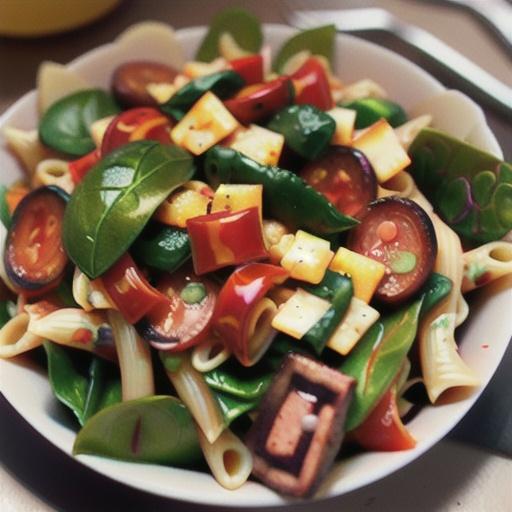 BBQ Pasta Salad