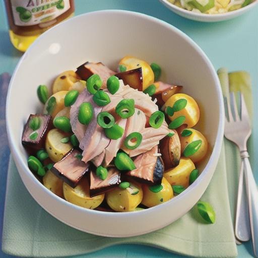 Tuna and potato salad