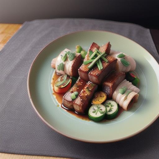 Korean Barbecued Rack of Lamb