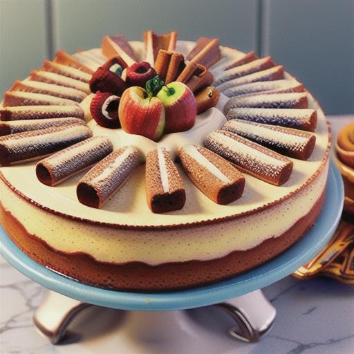 Cinnamon Apple Cake (Hanukkah Cake)