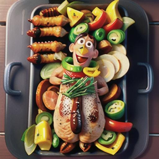 Hearty Roasted Chicken and Sausage