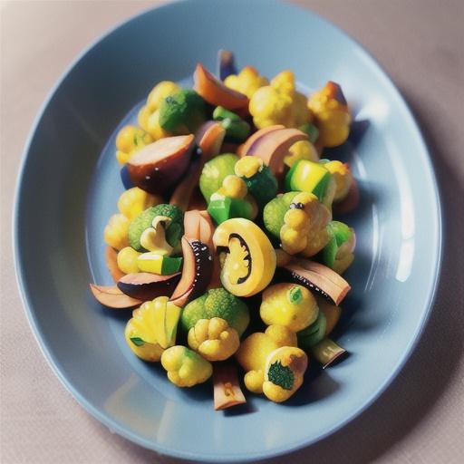 Air Fryer Mediterranean Cauliflower