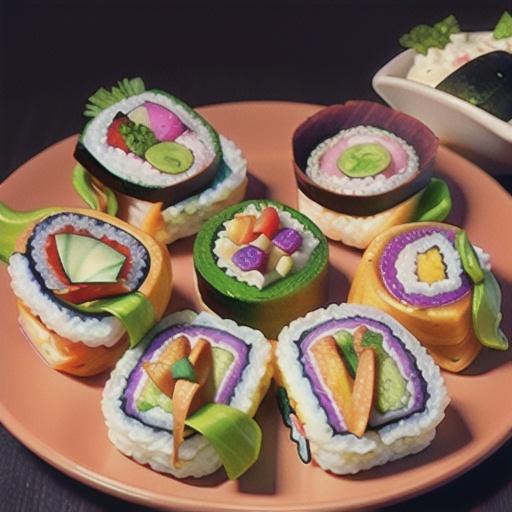 Turkey Roll Sushi