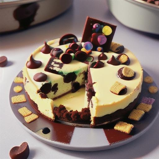 Easy Chocolate Chip Cookie Dough Cheesecake