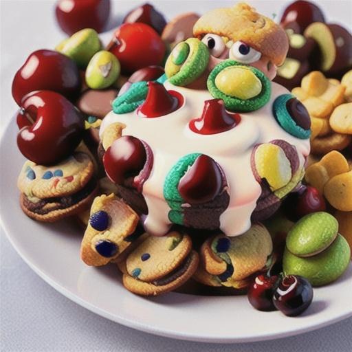 Spumoni Chunk Cookies