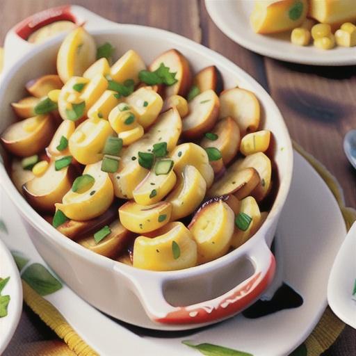 Scalloped Potatoes with Corn