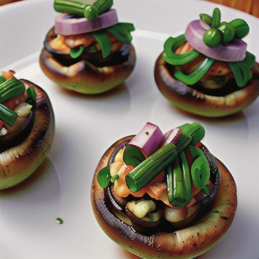 Italian-Seasoned Stuffed Mushrooms