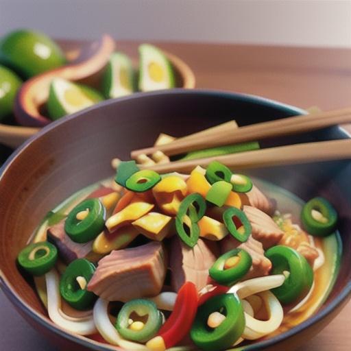 Thai-Style Pork Noodle Bowl