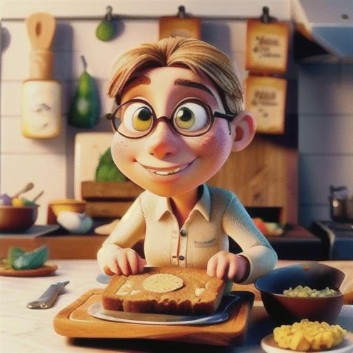 Wheat and Flax Bread