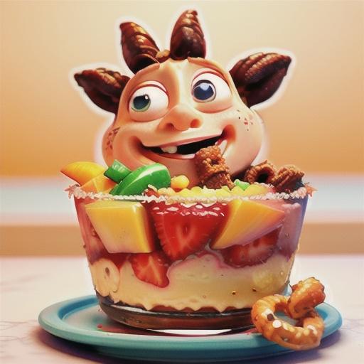 Strawberry-Mango Margarita Dessert