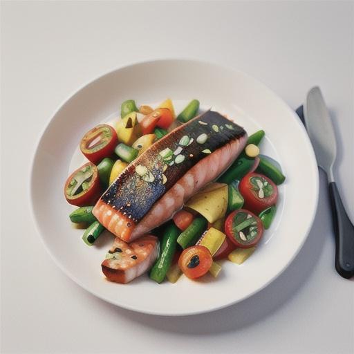 Smoky chorizo salmon