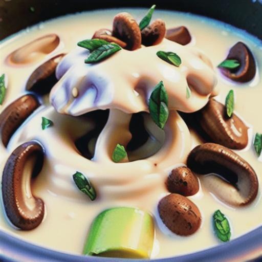 Easy Creamy Mushroom Stew