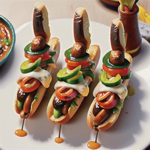 Mexican-style hot dogs recipe