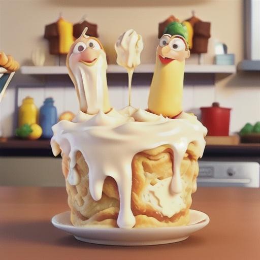 Almond-Cream Cheese Triangles