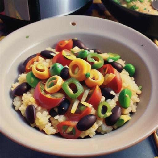 Super Easy Southwest-Style Quinoa (Cooked in Rice Cooker)